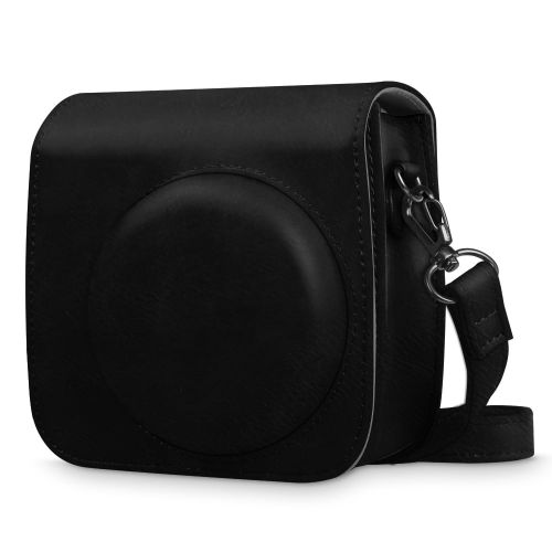  Fintie Protective Case for Fujifilm Instax Mini 8 Mini 8+ Mini 9 Instant Camera - Vegan Leather Bag Cover with Strap