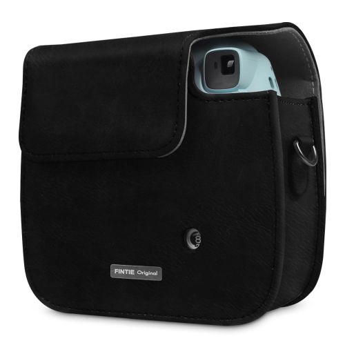  Fintie Protective Case for Fujifilm Instax Mini 8 Mini 8+ Mini 9 Instant Camera - Vegan Leather Bag Cover with Strap