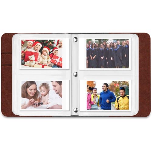  Fintie Mini Photo Album for 3-Inch Film - 104 Pockets Album for Fujifilm Instax Mini 11/Mini 40/Mini Link Printer/Mini LiPlay, Canon Ivy CLIQ, Polaroid, Kodak Instant Print Camera,