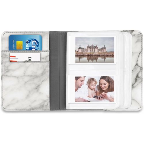  Fintie Mini Photo Album for 3-Inch Film - 104 Pockets Album for Fujifilm Instax Mini 11/Mini 40/Mini Link Printer/Mini LiPlay, Canon Ivy CLIQ, Polaroid, Kodak Instant Print Camera,