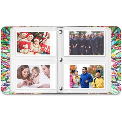  Fintie Mini Photo Album for 3-Inch Film - 104 Pockets Album for Fujifilm Instax Mini 11/Mini 40/Mini Link Printer/Mini LiPlay, Canon Ivy CLIQ, Polaroid, Kodak Instant Print Camera,