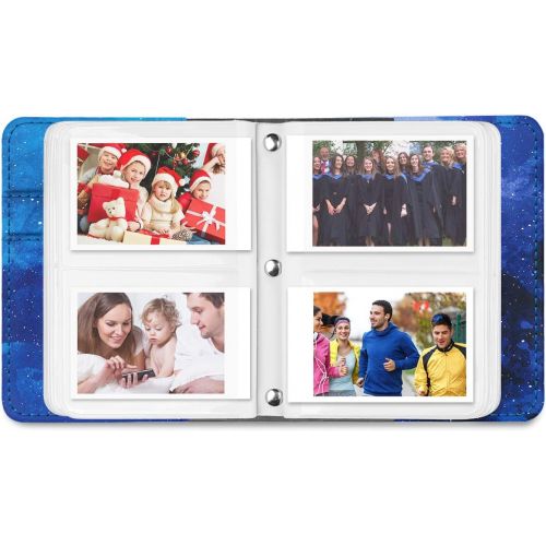  Fintie Mini Photo Album for 3-Inch Film - 104 Pockets Album for Fujifilm Instax Mini 11/Mini 40/Mini Link Printer/Mini LiPlay, Canon Ivy CLIQ, Polaroid, Kodak Instant Print Camera,