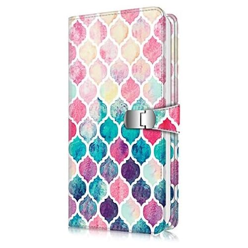  Fintie Wallet Photo Album for 3-Inch Film- 108 Pockets Snap Fastener Album for Fujifilm Instax Mini 11/Mini 9/Mini Link Printer, Canon Ivy CLIQ, Polaroid, KODAK Instant Print Camer