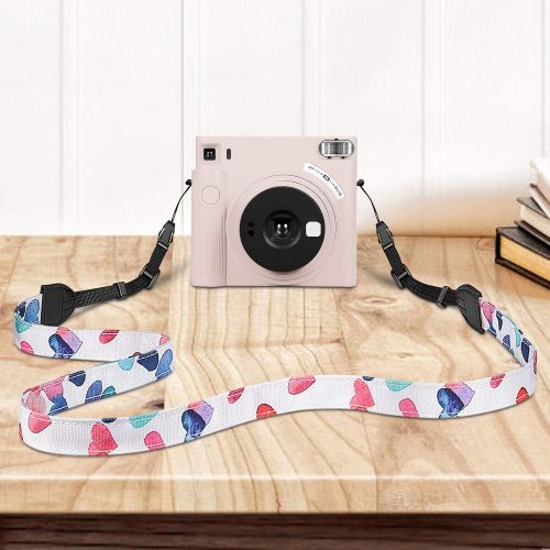  [2 Pack] Fintie Camera Neck Shoulder Strap for Fujifilm Instax Mini 11/7+/40, Paloraid Go/Now +/Onestep+ Instant Camera