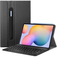 [아마존베스트]Fintie Keyboard Case for Samsung Galaxy Tab S6 Lite 10.4 2020 Model SM-P610 (Wi-Fi) SM-P615 (LTE), Slim Stand Cover with Secure S Pen Holder Detachable Wireless Bluetooth Keyboard,