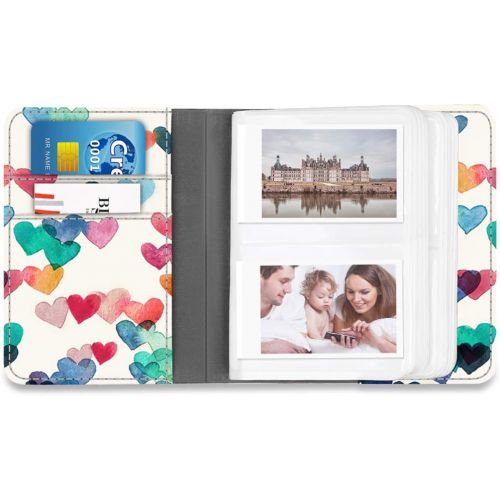  [아마존베스트]Fintie Mini Photo Album for 3-Inch Film - 104 Pockets Album for Fujifilm Instax Mini 11/Mini 9/Mini Link Printer/Mini LiPlay, Canon Ivy CLIQ, Polaroid, Kodak Instant Print Camera,R