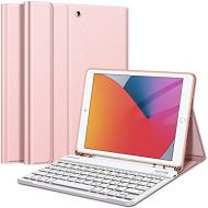 [아마존베스트]Fintie Keyboard Case for iPad 10.2 inch (8th and 7th Generation 2020/2019, Soft Thermoplastic Polyurethane Back Case Cover With Pencil Holder, Magnetic Detachable Keyboard With QWE