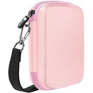 Fintie Protective Case for HP Sprocket Portable (2nd Edition), Polaroid Zip/Snap Touch/Mint Camera, Lifeprint 2x3 Photo Printer, Shockproof Hard Shell Carrying Case, Rose Gold