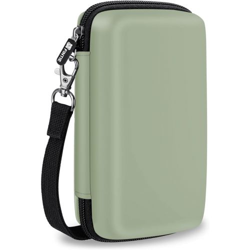  Fintie Protective Case for Kodak Step/Kodak Mini 2 HD/Kodak PRINTOMATIC/Kodak Smile Camera & Printer - Shockproof Hard Shell Carrying Case with Inner Pocket, Sage Green