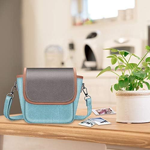  Fintie Carrying Case Compatible with Polaroid OneStep+, Onestep 2 VF, Now+ I-Type, Now I-Type Instant Film Camera - Premium Vegan Leather Travel Bag w/Removable Strap & Pocket