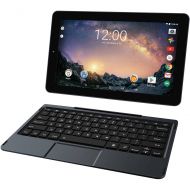 2018 RCA Galileo Pro High Performance 2-in-1 11.5 Touchscreen Tablet PC, Intel Quad-Core Processor 32GB SSD 1GB RAM Webcam WiFi Bluetooth Detachable Keyboard Android 6.0, Black