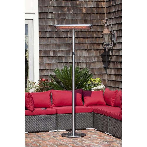  Fire Sense Morrison Dual Head Floor Standing Halogen Patio Heater