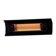 Fire Sense Indoor/Outdoor Wall-Mount Infrared Heater, Black