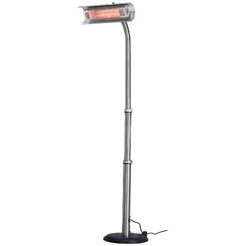  Fire Sense B001719CB4 Stainless Steel 02117 Telescoping Infrared Indoor/Outdoor Heater