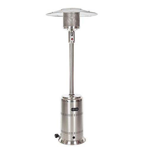  Fire Sense Commercial Patio Heater, Unpainted Stainless Steel