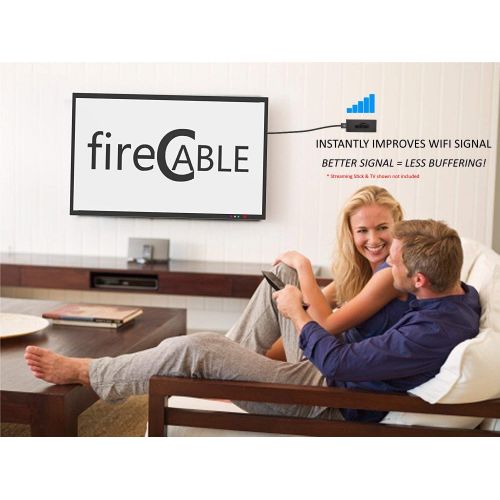  [아마존베스트]FireCable HDMI Extender for Streaming Sticks | WiFi Signal Booster for Faster Streaming