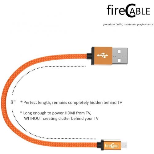  [아마존베스트]fire-Cable Plus Wireless Adapter, Powers Streaming TV Sticks Directly from TV USB Port (Eliminates AC Outlet and Cords)