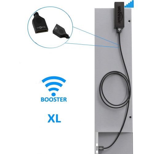  [아마존베스트]FireCable XL HDMI Extender for Streaming Sticks | WiFi Signal Booster for Faster Streaming