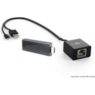 [아마존베스트]fireCable Ethernet Adapter for WiFi TVSticks & Streaming Media Players (Connects TV Stick to a Ethernet for Fast Playback, Streaming and Less Buffering)