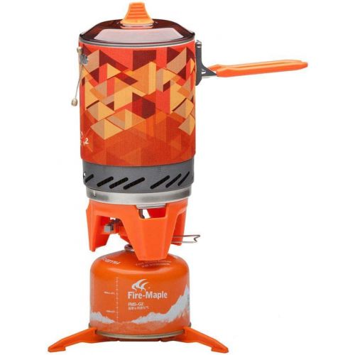  Fire Maple X2 Cooking System Portable Backpacking Camping Stove Camping Pot with Piezo Ignition