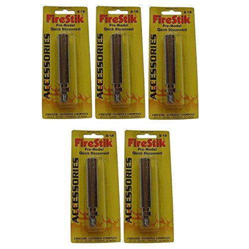  FireStick LOT OF FIVE (5) Firestik K-1A Internal CB Radio Antenna Quick Disconnect Mount