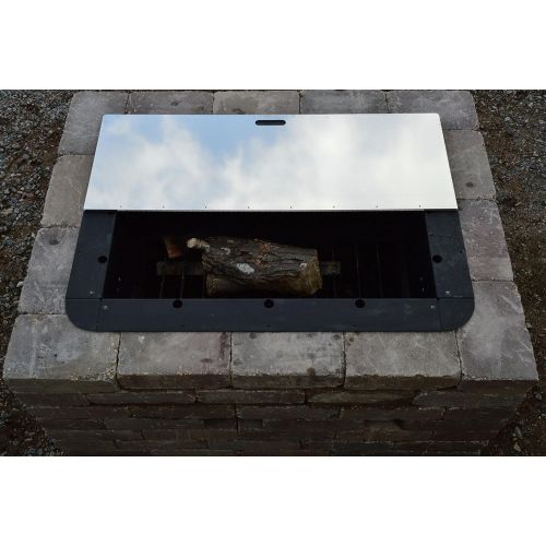  Firebuggz Square Snuffer Fire Pit Cover Size: 44 W x 44 D