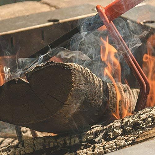  Firebuggz Log Lugger Campfire Fire Pit Stove Oven Wood Turner Slotted Design