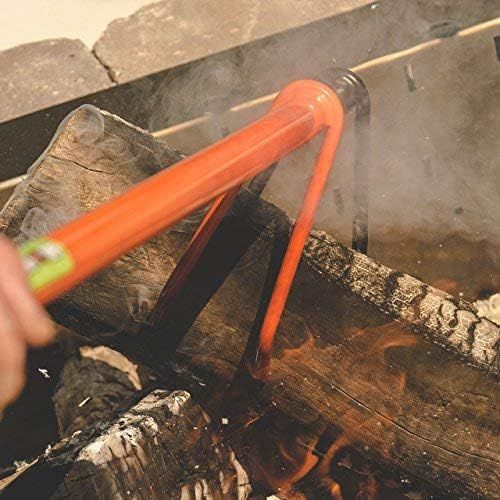  Firebuggz Log Lugger Campfire Fire Pit Stove Oven Wood Turner Slotted Design