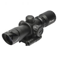 Firefield FF13062 Barrage Riflescope, 1.5-5x32mm with Red Laser, Black