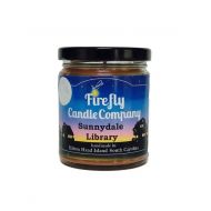 FireflyCandlesCo Sunnydale Library Soy Candle- Buffy the Vampire Slayer Inspired Candle-8oz