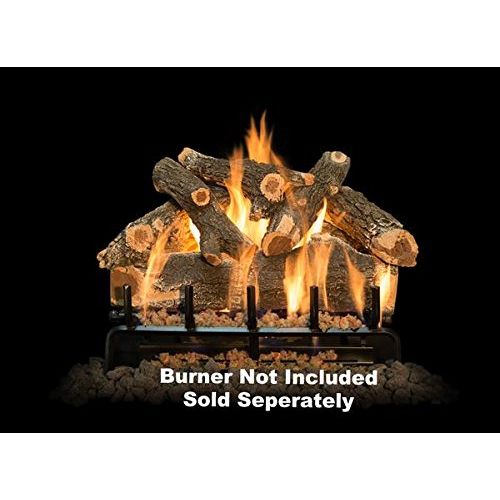  Fireplace Classic Parts Fireplace Logs Grand Canyon 8Pc Arizona Weather Oak for See Through Burners 30 (Burner not Included) FCPAWOST30LOGS