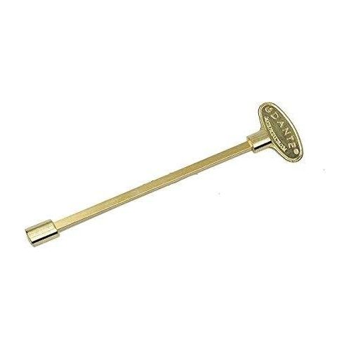  Fireplace Classic Parts Fireplace 8 Polished Brass Finish Key for Gas Valve Universal 1/4 and 5/16 Sockets FCPNKY.8.BR
