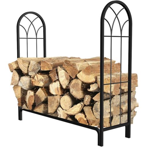  Fireplace screen LXLA Firewood Log Storage Racks, Fireplace Log Holders with Black Finish Coating, Heavy Duty Wood Stand for Kindling? Fireplace? /? Stove? / ?Fire? Pit (Size : M 47.2 x 1