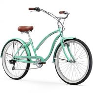 Firmstrong Chief Lady Beach Cruiser Bicycle, 26-Inch