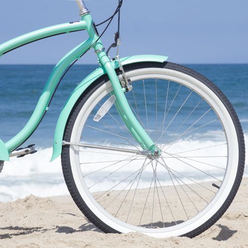  Firmstrong Chief Lady Beach Cruiser Bicycle, 26-Inch
