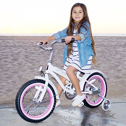  Firmstrong Girls Bella Bicycle with Training Wheels (16-Inch)