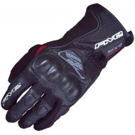 First Five RFX4 Airflow Leather/Textile Adult Street Motorcycle Gloves - Black