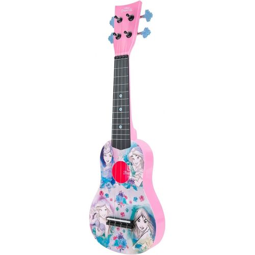  First Act Disney Princess Ukulele 20 Inch Soprano Uke Ukulele for Beginners Musical Instruments for Toddlers and Preschoolers Ready to Play Make Learning to Play Music Ea