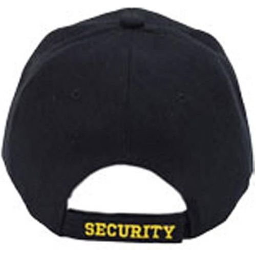  First Class Security Cap with ID On Front, Peak and Back