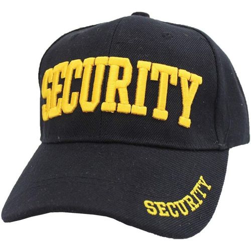  First Class Security Cap with ID On Front, Peak and Back