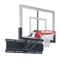 First Team UniChamp II Steel-Acrylic Adjustable Wall Mounted Basketball System44; Royal Blue