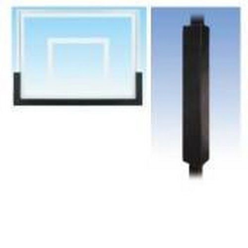  First Team Basketball Padding Package with 72in Backboard Pad and Pole Pad for 6in Square Poles Color: Gray
