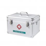 First aid kit LCSHAN Household Medicine Box Family Should Be Emergency Storage Portable Aluminum Alloy (Size : 14 inches)