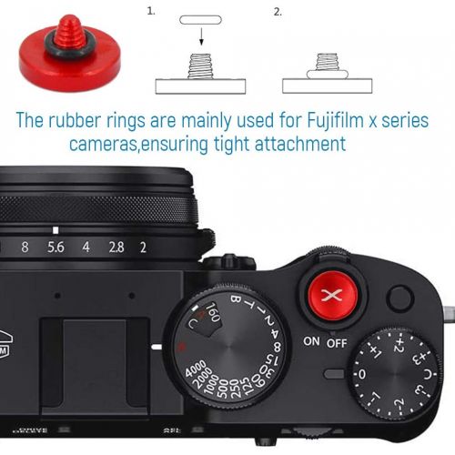  First2savvv Metal Thumbs Up Grip Hand Grip + Shutter Release Button Compatible with Camera Fujifilm Fuji X-E4 X-E3 XE4 XE3 (Black)