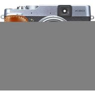 First2savvv XJPT-X20-D09 Brown Leather Half Camera Case Bag Cover base for Fuji FujiFilm Finepix X20.X10 + Brown camera strap