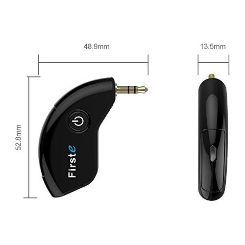  [아마존베스트]-Service-Informationen FirstE Portable Wireless Bluetooth Transmitter Connects to TV and 3.5mm Aux Audio Devices