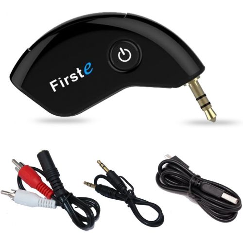  [아마존베스트]-Service-Informationen FirstE Portable Wireless Bluetooth Transmitter Connects to TV and 3.5mm Aux Audio Devices