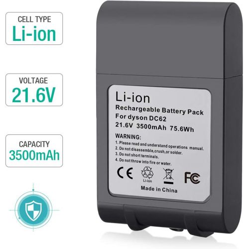  [아마존핫딜][아마존 핫딜] FirstPower 21.6V 3000mAh 리튬 이온 배터리 Dyson V6 Battey DC59 DC58 DC61 DC62 DC74 595 650 770 880 동물 DC72 시리즈 휴대용 진공 청소기