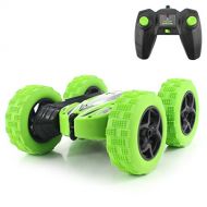 Fisca RC Car Remote Control Stunt Car, 4WD Monster Truck Double Sided Rotating Tumbling - 2.4GHz High Speed Rock Crawler Vehicle with Headlights for Kids Age 4, 5, 6, 7, 8, 9-12 Ye