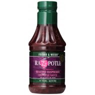 Fischer & Wieser Razzpotle Roasted Raspberry Chipotle Sauce, 20-Ounce Bottles (Pack of 6)